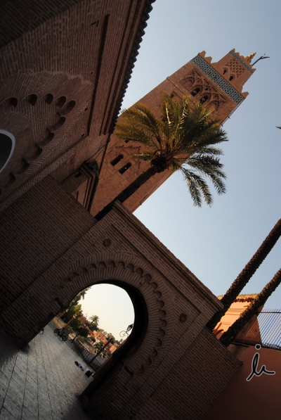 Mezquita Koutobia y su alminar Marrakech